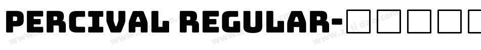 Percival Regular字体转换
